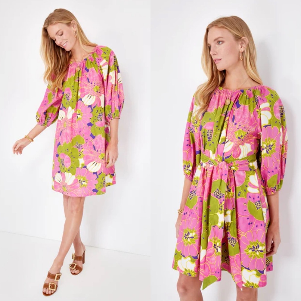 Frances Valentine Violet Multi Bliss Mini African Daisy Dress Tuckernuck